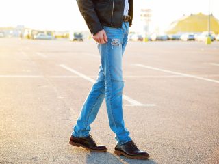 jeansy meskie styl vintage